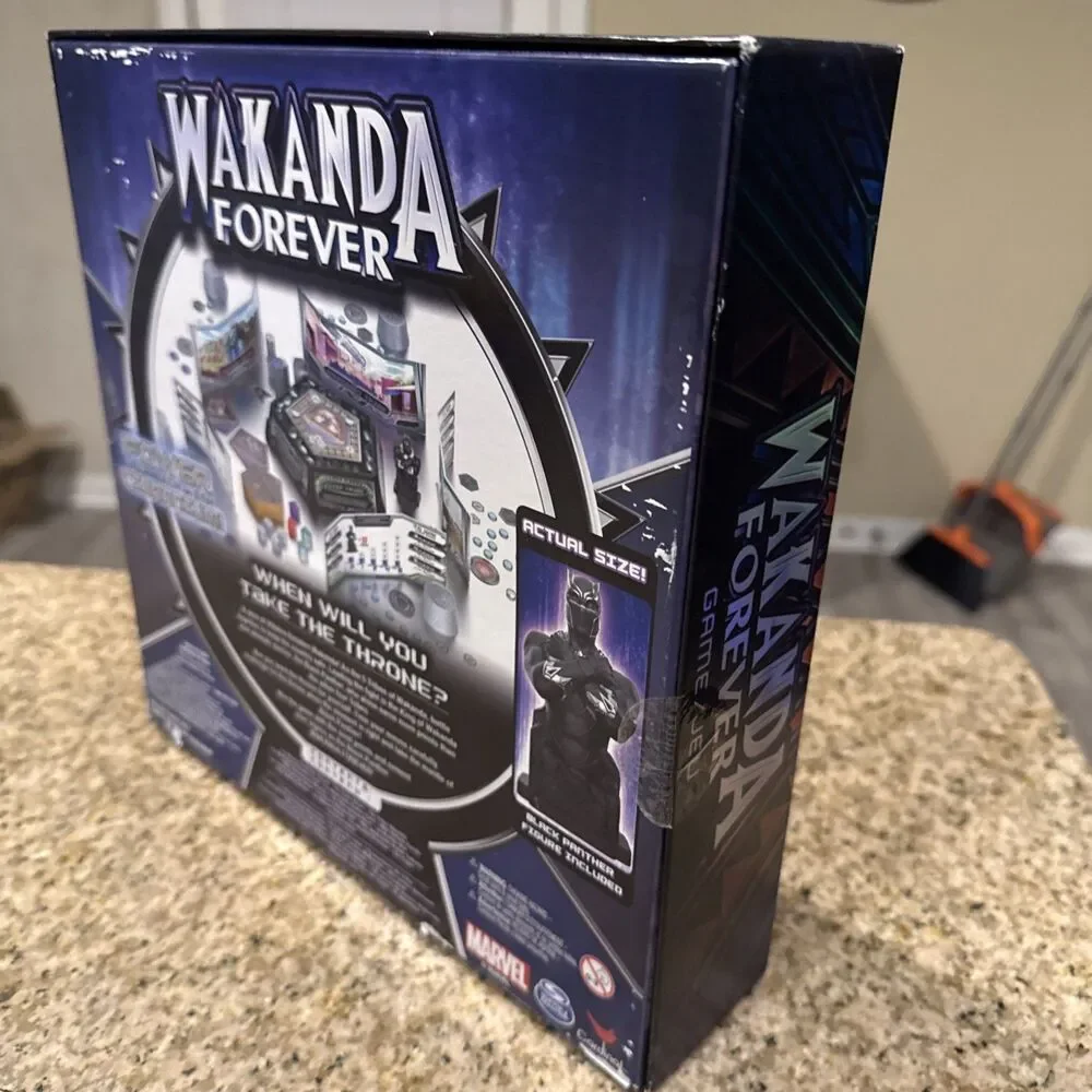 Marvel Black Panther Wakanda Forever Board Game Complete 2022 - New Sealed